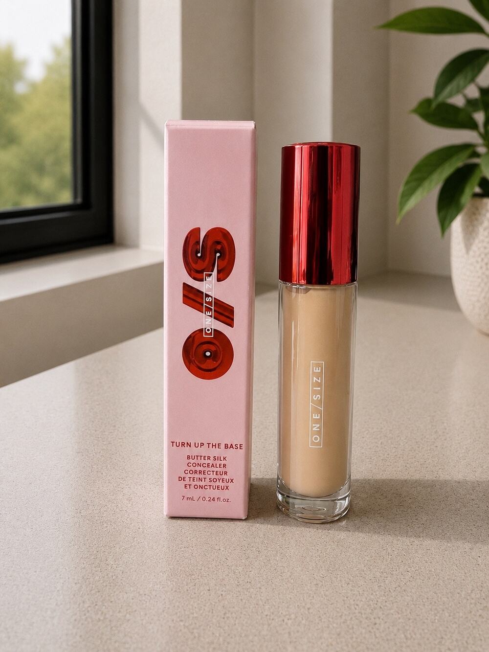 $28 new ONE/SIZE Turn Up The Base Butter Silk Concealer Light 3 N 7ml